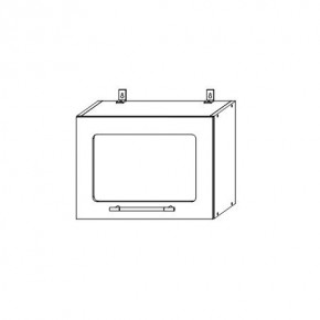 Гарда ВПГС 500 шкаф верхний горизонтальный со стеклом в Томмоте - tommot.mebelnovo.ru | фото