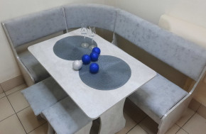 Кухонный уголок Миссия V велюр (цемент) в Томмоте - tommot.mebelnovo.ru | фото