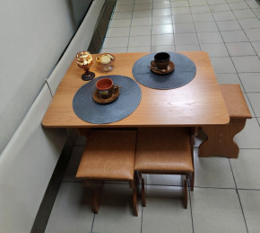 Обеденная зона Миссия (бук) в Томмоте - tommot.mebelnovo.ru | фото