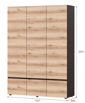 Шкаф 3-х Берген в Томмоте - tommot.mebelnovo.ru | фото